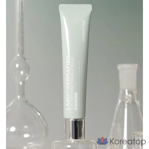 Солнцезащитная база под макияж Dermafirm Sun Defense 40 г, зеленая