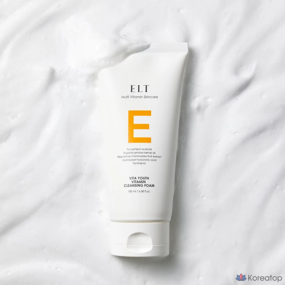 Очищающая пенка ELT Vitayous с витамином C и E, гиалуроновой кислотой, 1 шт.