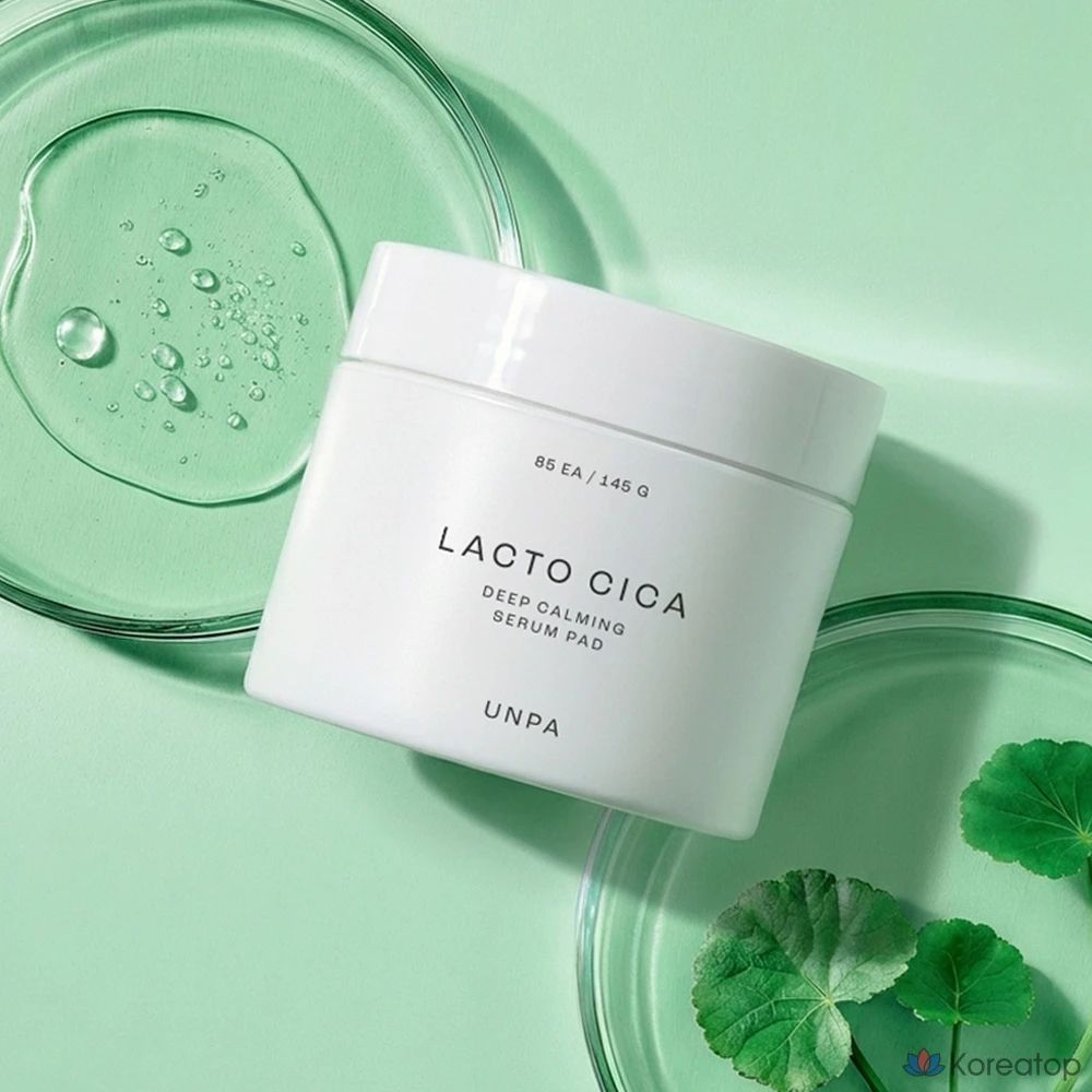 Серум-пэды UNPA Lacto Cica Deep Calming, 85 шт., 145 г