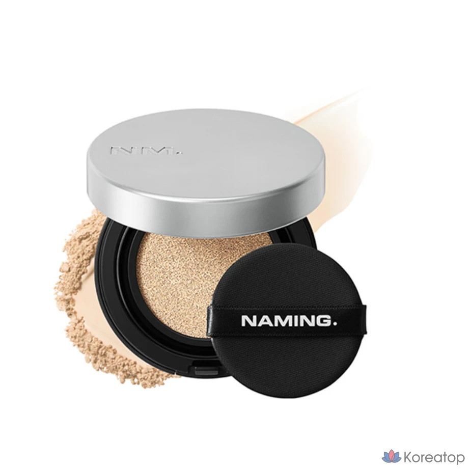 Тональный крем-кушон NAMING Matte Fit Cushion SPF50+ PA+++, 13 г, 17 мг, 1 шт.
