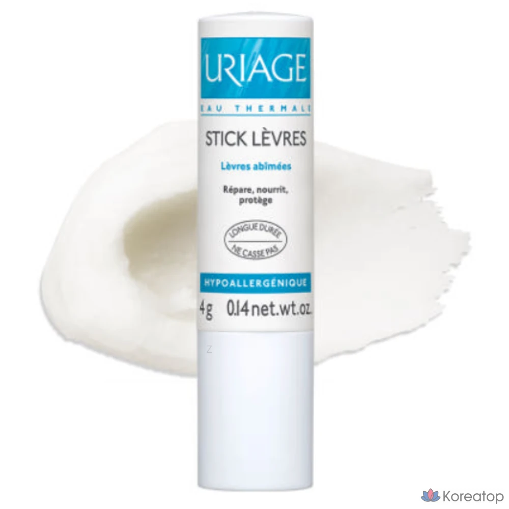 Бальзам для губ Bioderma Stick Levres Original 4 г, бесцветный, 1 шт.