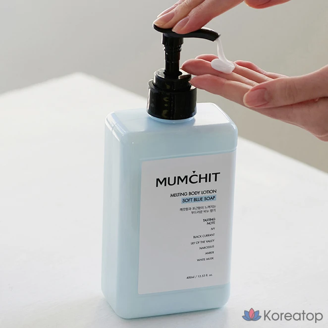 Лосьон для тела Stop MUMCHIT с ароматом мягкого голубого мыла, 400 мл, 1 шт.