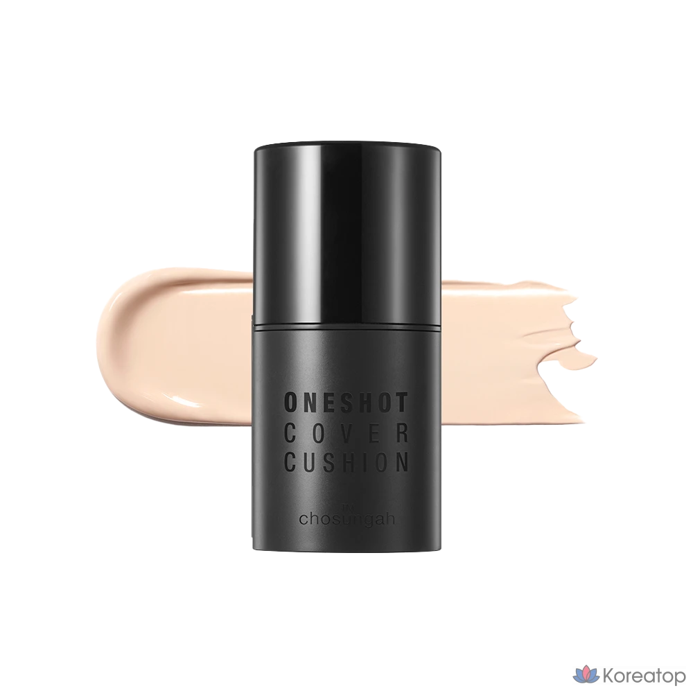 Тональный крем CHOSUNGAH One Shot Cover Foundation SPF50+ PA++++ 30 мл, светло-бежевый, 1 шт.