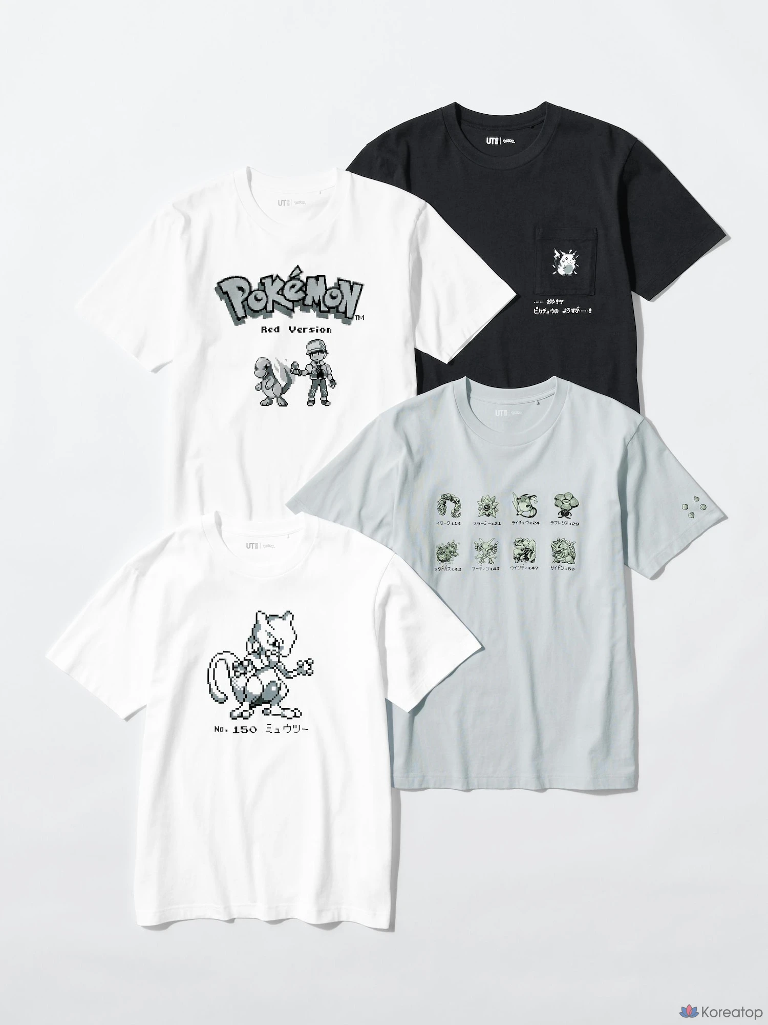Футболка Uniqlo Pokémon UT Graphic T, черный