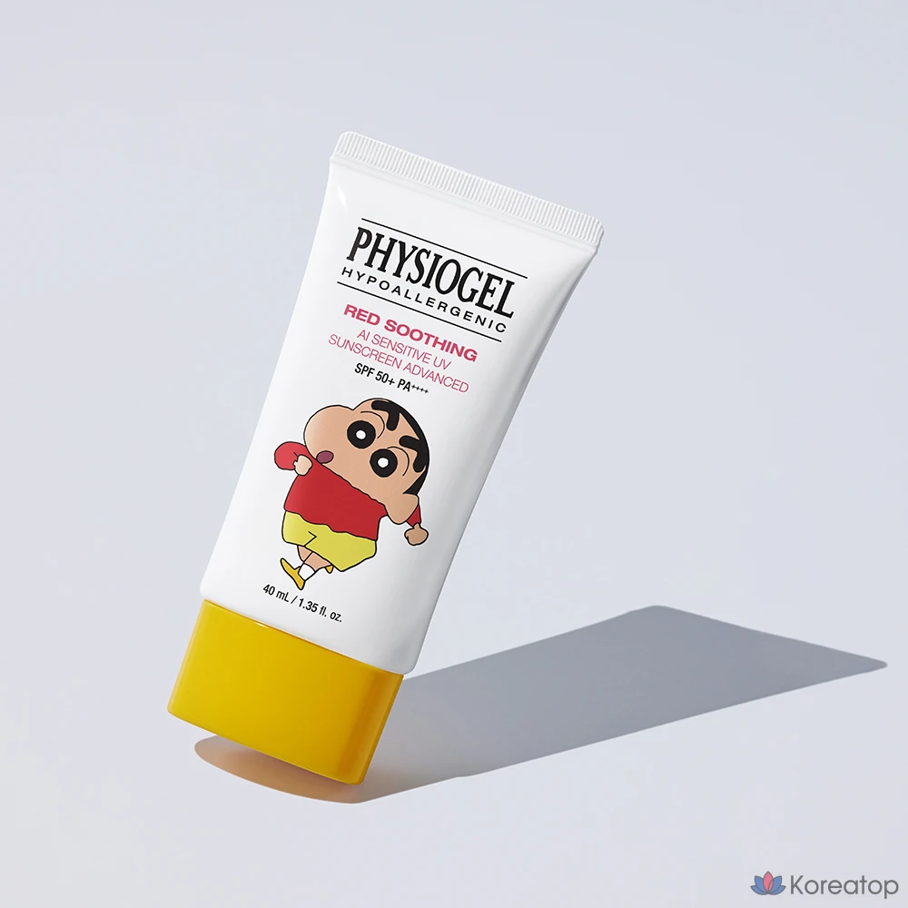 Physiogel Jjanggu Red Soothing AI Sensitive UV Sunscreen Advanced SPF50+ PA++++, 40 мл, 1 шт.