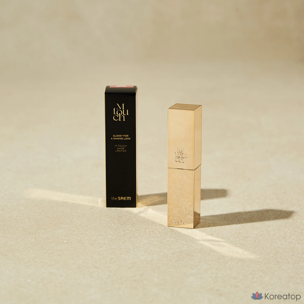 Губная помада The Saem M Touch Shine Lipstick, оттенок BR01 Brick City, 1 шт., фото 3
