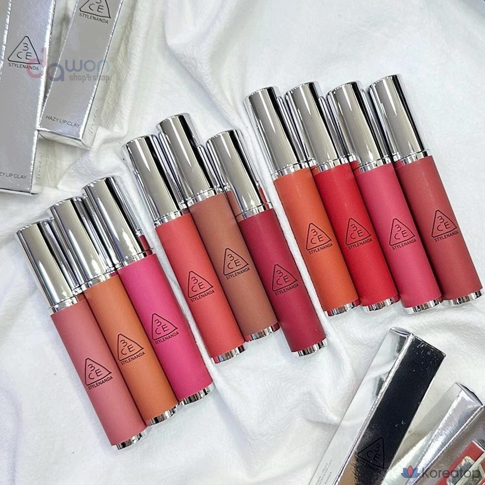 МАТОВАЯ ГЛИНА ДЛЯ ГУБ HAZY 3CE HAZY LIP CLAY, # ВИШНЕВЫЙ ПУХ (ДО 26.12.17), 1 шт, фото 2