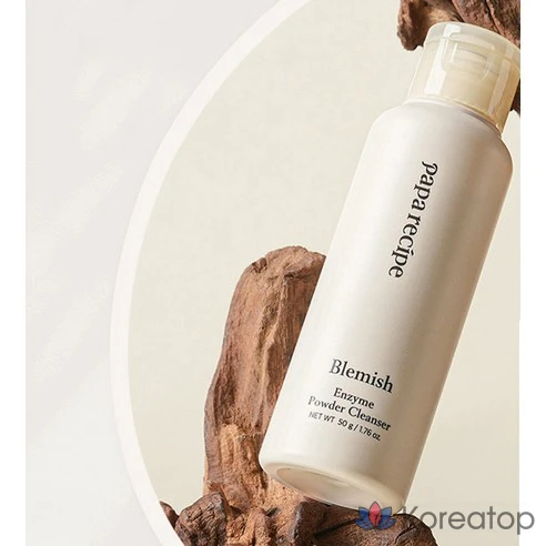 Энзимный очищающий порошок от пятен Paparesuppie, 50 г
