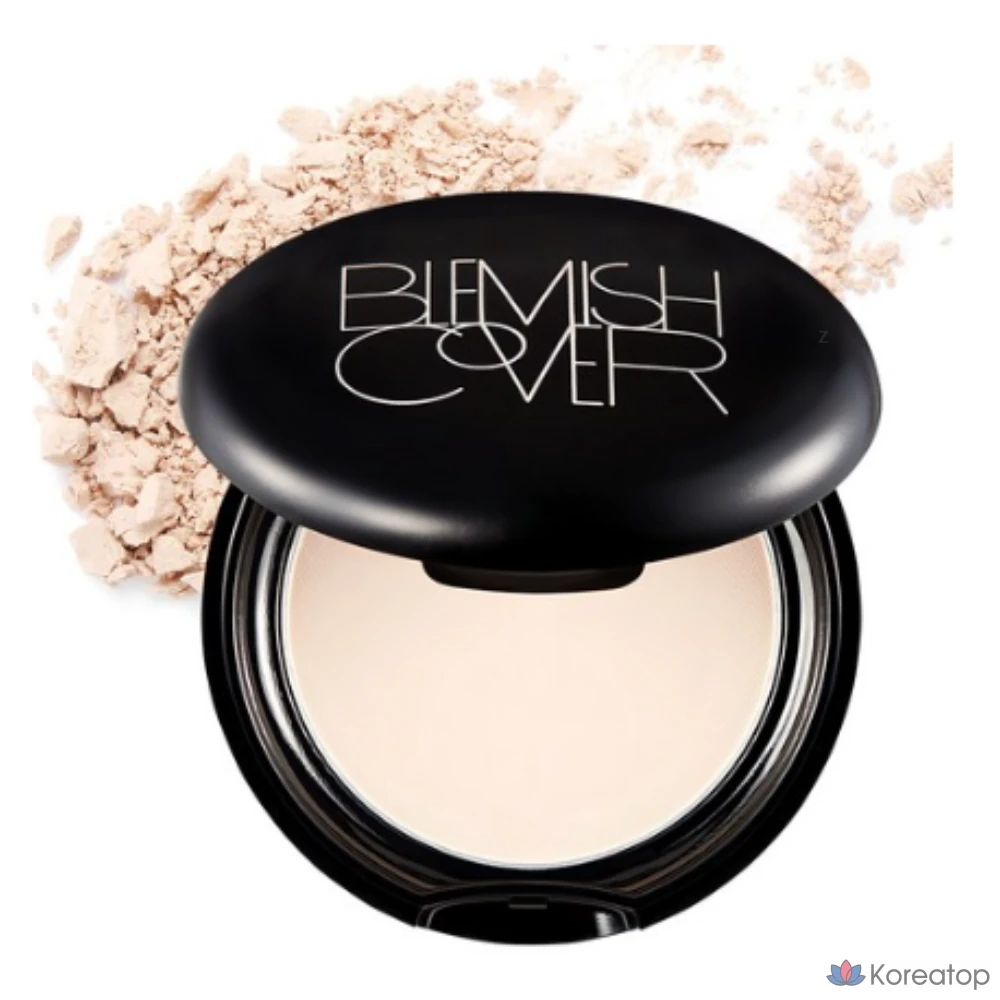 Тональный крем HANSKIN Blemish Cover Blur Pact 9 г, светлый (спокойный бежевый оттенок), 1 шт.