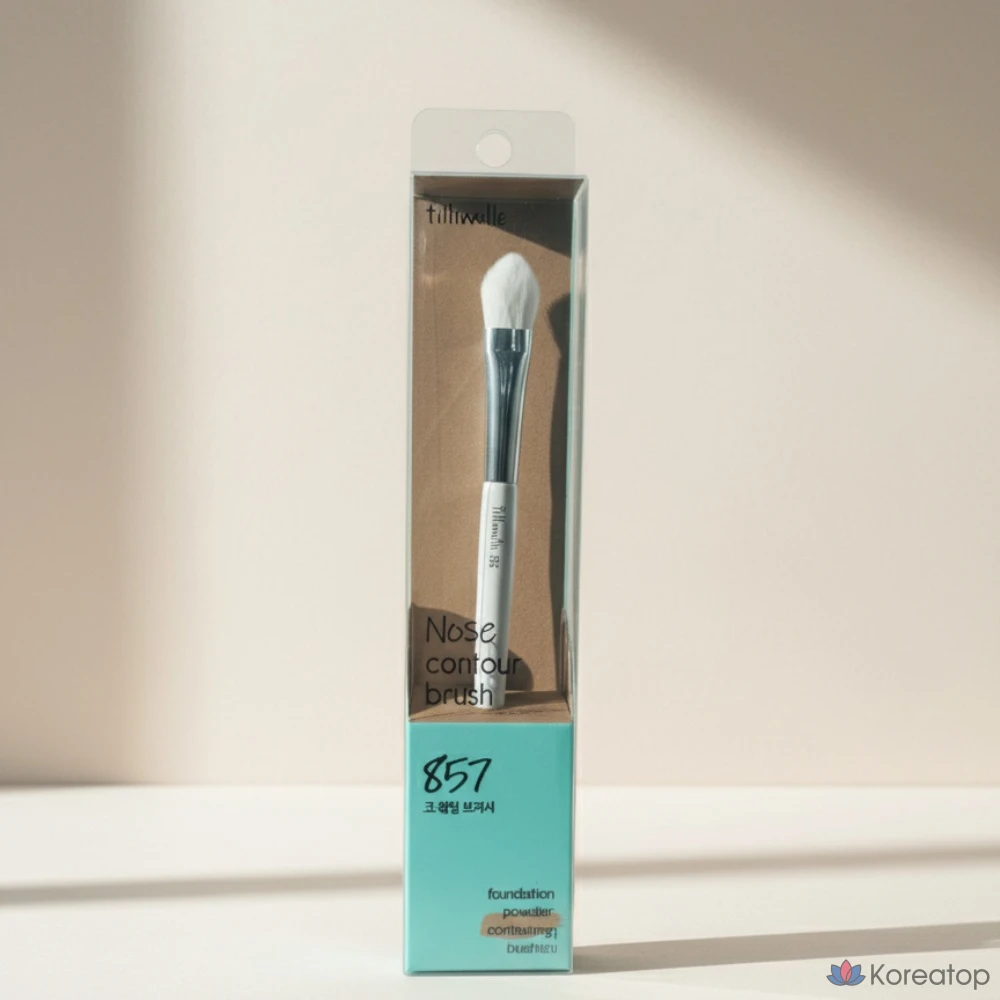 Кисть для контуринга носа Fillimilli Contouring Brush 857, 1 шт., фото 4