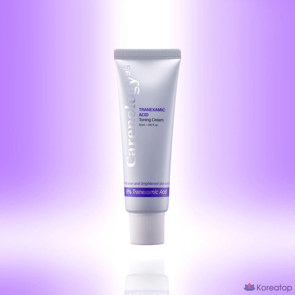 Тонизирующий крем Carenology с 5% транексамовой кислотой / Тонизирующий крем Water Glow / Тонизирующий крем White Jade / Отбеливающий крем, 1 шт., 50 мл