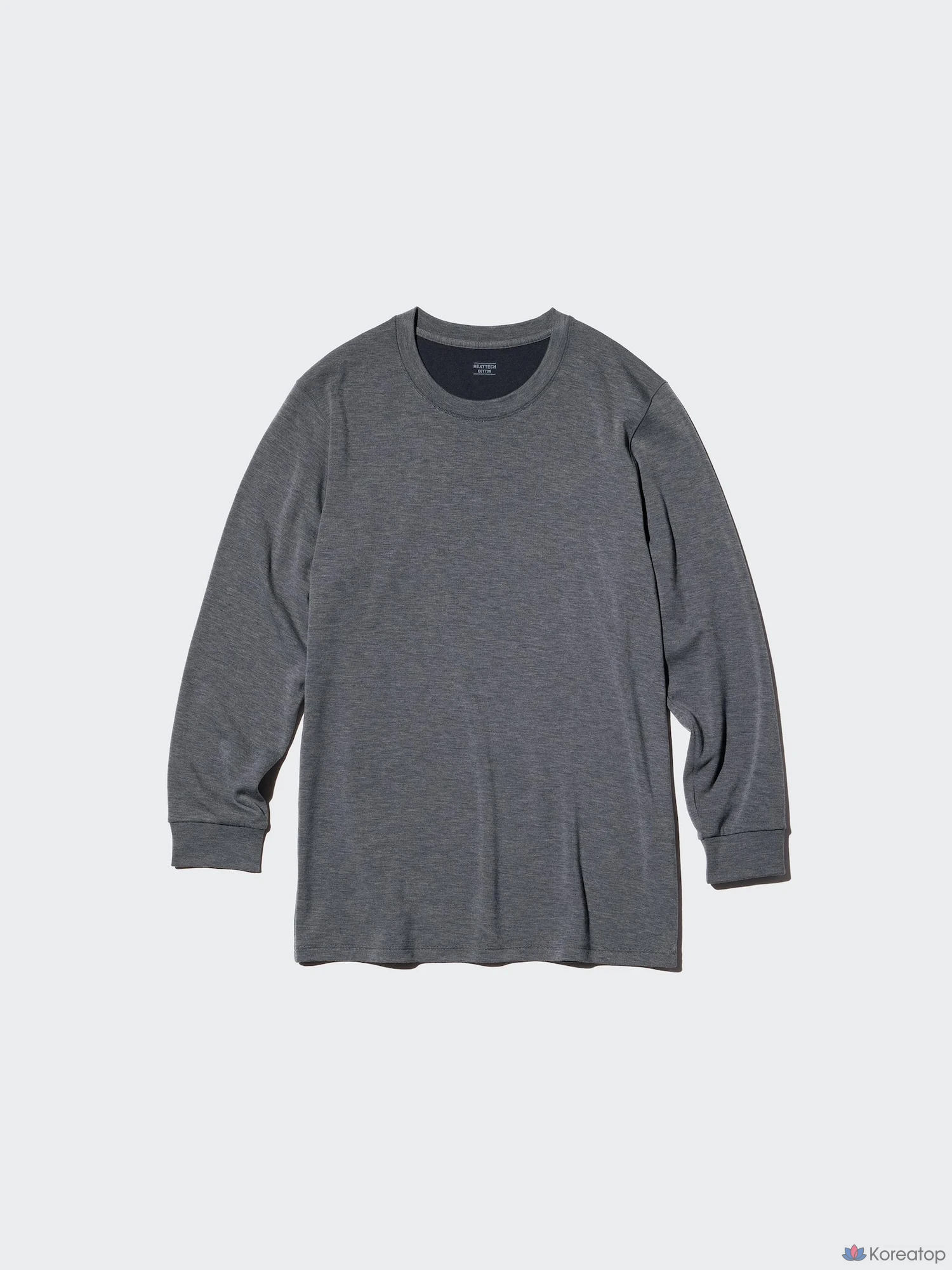 Футболка Uniqlo Heattech Cotton Crew Neck T (9/10 Sleeve) Extra Warm