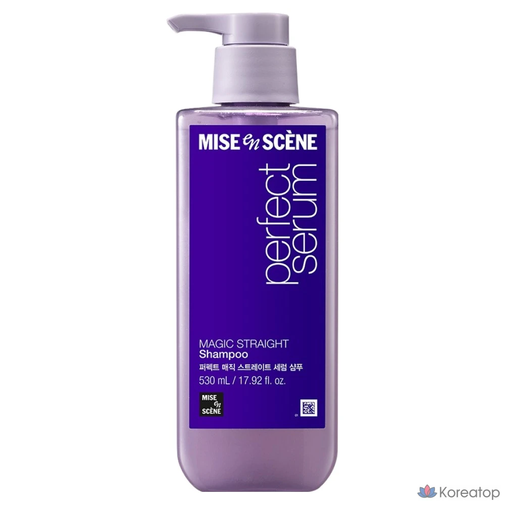 Шампунь-сыворотка для выпрямления волос Mise en Scene Perfect Magic Straight Serum, 530 мл, 1 флакон