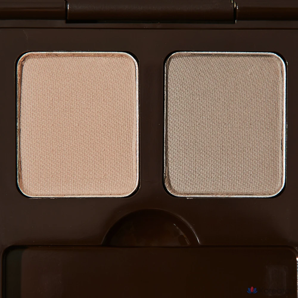 Пудра для бровей Skinfood Choco Eyebrow Powder Cake, оттенок 2 Gray Brown, 4 г, 1 шт.