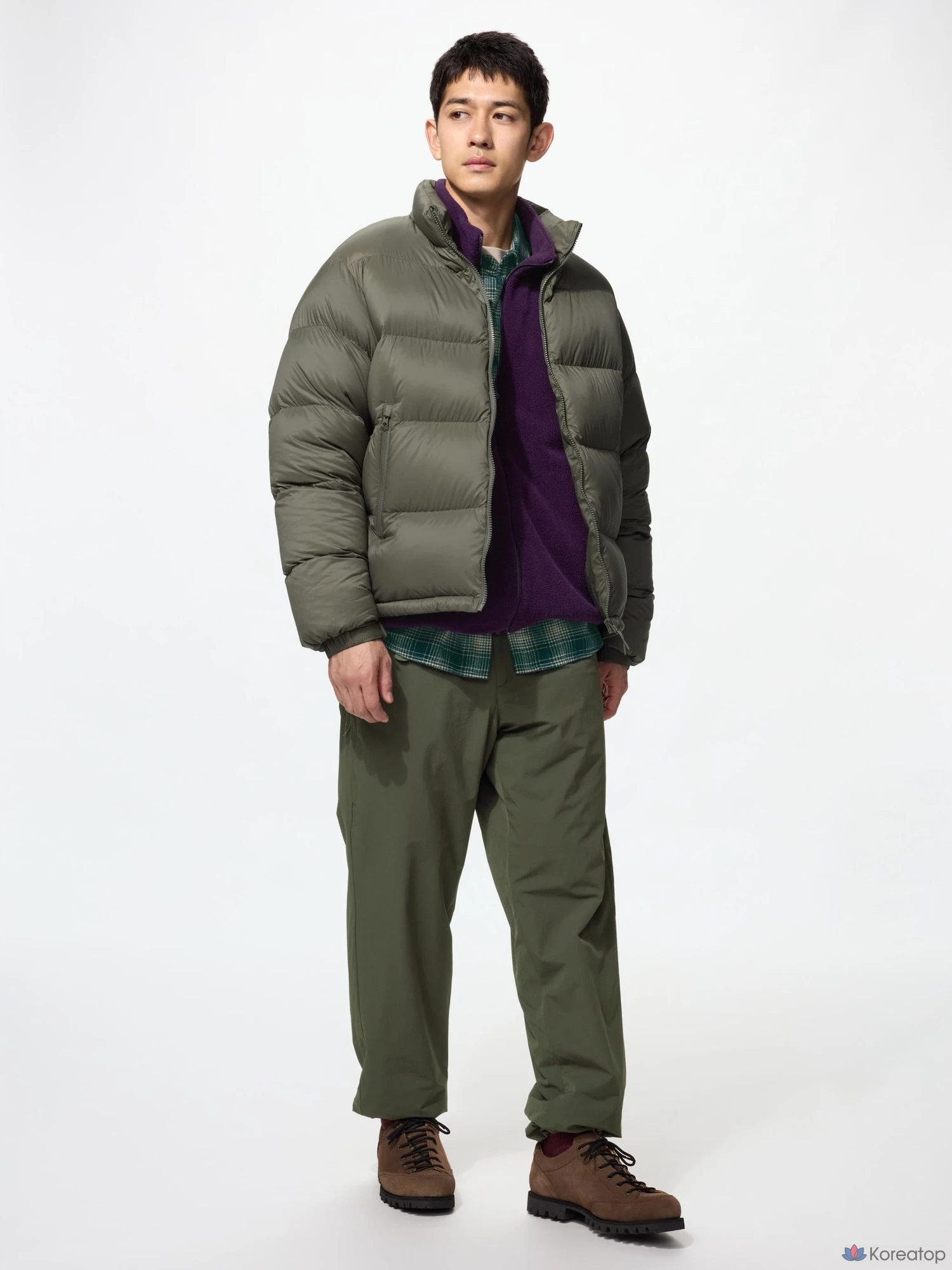 Брюки Uniqlo Warm Easy Pants, длина штанины 71-77 см