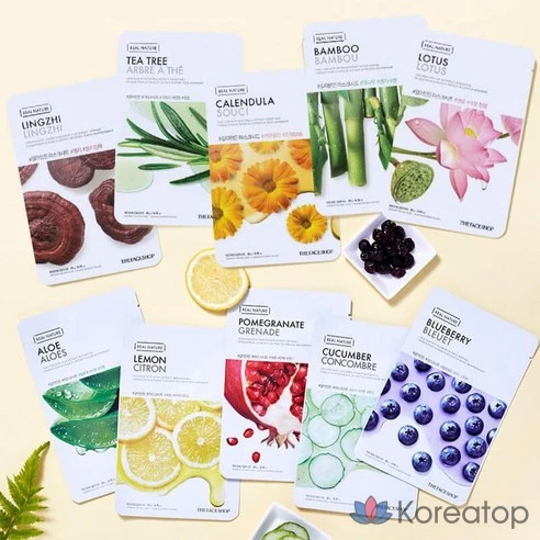 Маска косметическая Увлажнение Для всех типов кожи The Face Shop