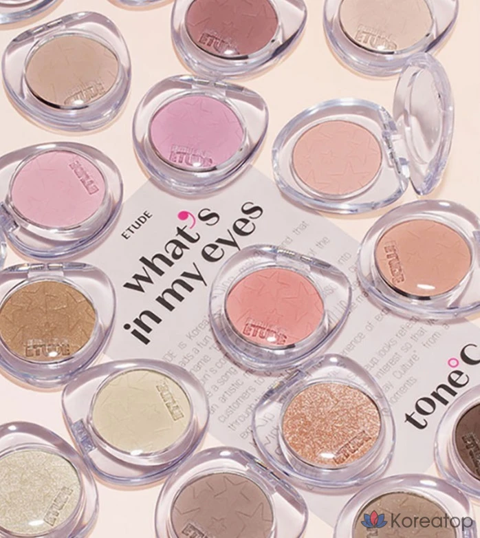 Тени для век Etude House What's In My Eyes, оттенок Melon Musk, 1 шт., фото 5