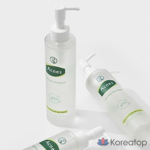 Глубокоочищающее масло Acnes 4HA, 190 мл