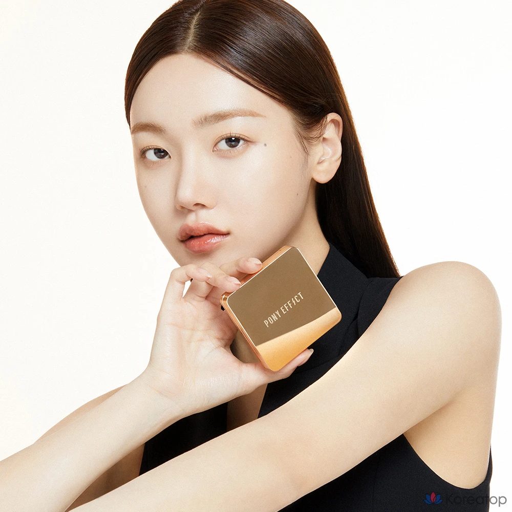 Кушон Pony Effect Coverstay Cushion Foundation EX, оттенок Cool 21 Rosy Ivory, 15 г + 15 г, 1 шт., фото 5