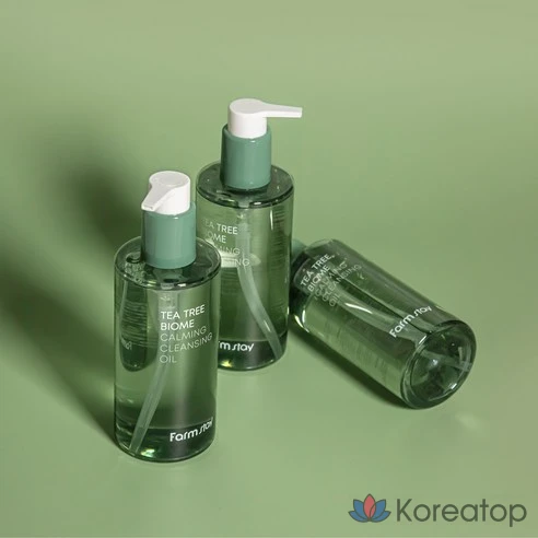 Успокаивающее очищающее масло с чайным деревом Farmstay Tea Tree Biome