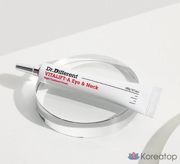 Крем для сетчатки глаза и шеи Dr. Different Vitalift A, 20 г, 1 шт.