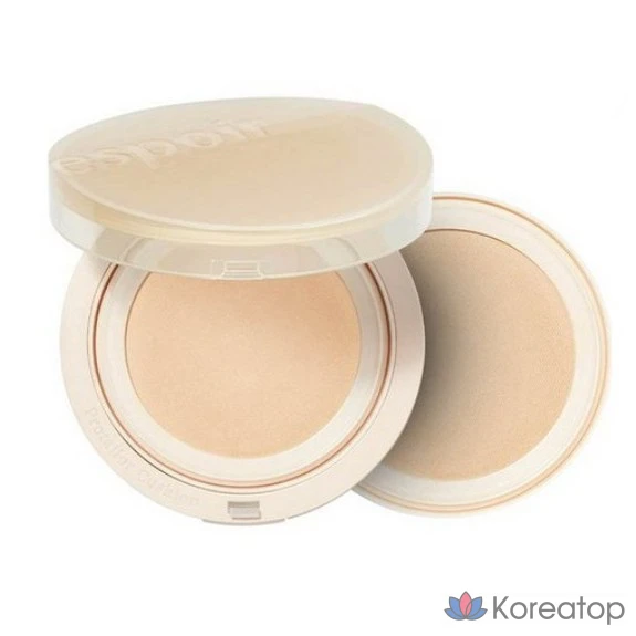 Espoir Pro Tailor Be Natural Cushion 14 г + сменный блок 14 г, 20 оттенков ванили, 1 шт.