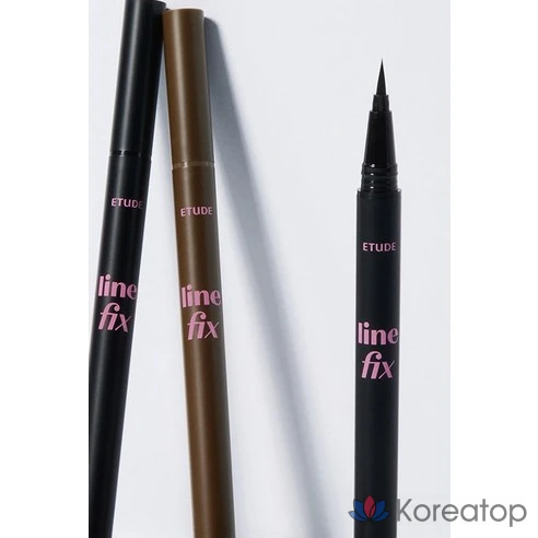 Кисть-лайнер для глаз Etude Line Fix Brush Liner 0,5 г, 01 Black