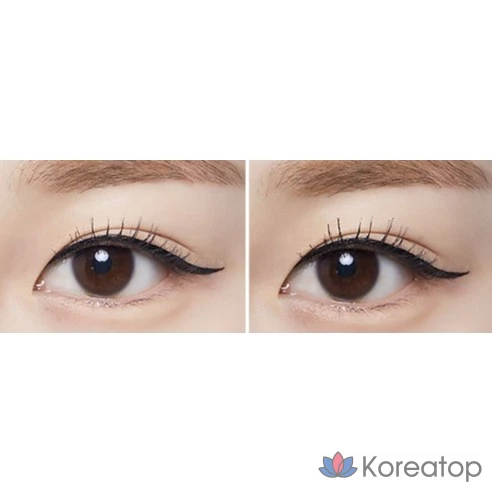 Тушь водостойкая ЧЁРНАЯ Объемная для ресниц с прямой щеточкой ULTRA POWERPROOF MASCARA CURLING &amp; VOLUMIZING 8г