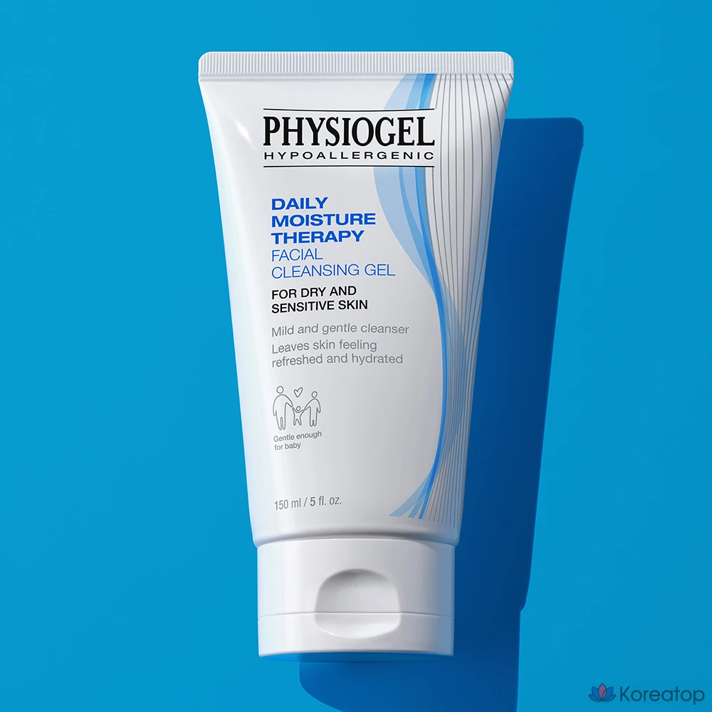 Очищающий гель для лица Physiogel Daily Moisture Therapy, 150 мл, 1 шт., фото 5