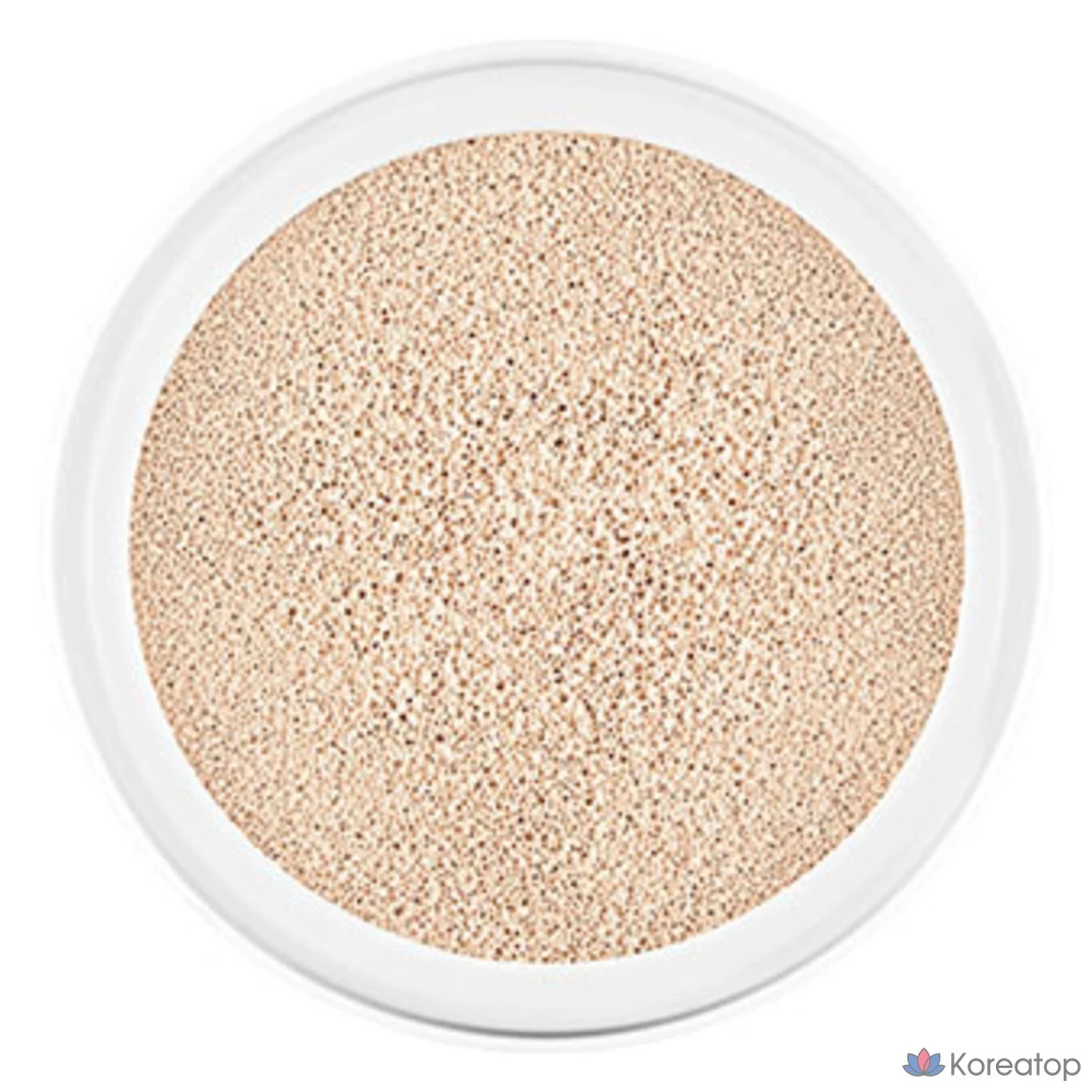 Сменный блок полуматовой тональной основы Missha Layering Fit Cushion Foundation, 14 г, № 19, цвет слоновой кости, 1 шт.