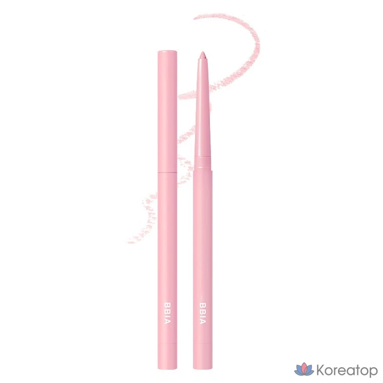 Подводка для глаз BBIA Last Auto Gel Eyeliner, оттенок 23 Pink Pastel, 0.3 г, 1 шт.