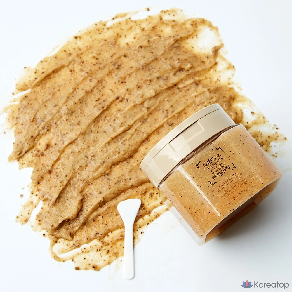 Скраб для тела Teabless Earl Grey Tea Jam с ароматом зеленого чая и воды, 1 шт., 300 г