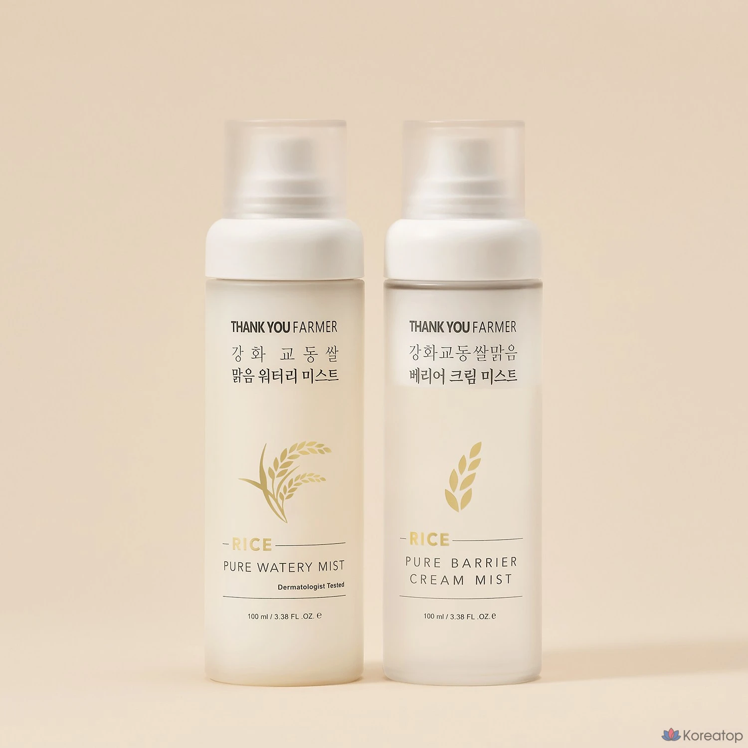 Крем-спрей Thank You Farmer Gangwha Kyodong Rice Clear Barrier Cream Mist, 1 шт.
