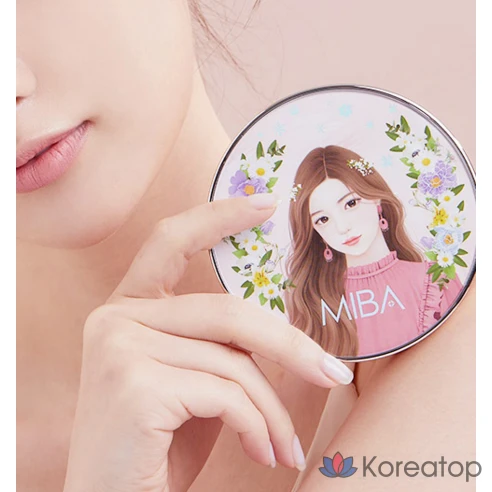 Тональный крем-кушон MIBA King Cushion Season 2 большой емкости 25 г, оттенок № 21 &#039;яркая кожа&#039;, оригинал + 2 сменных блока по 25 г