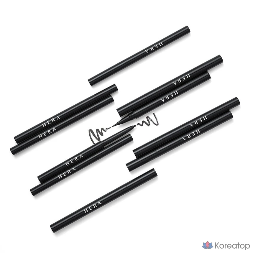 Подводка для глаз Hera Easy Styling Eyeliner, оттенок Black, 0.5 г, 1 шт., фото 5