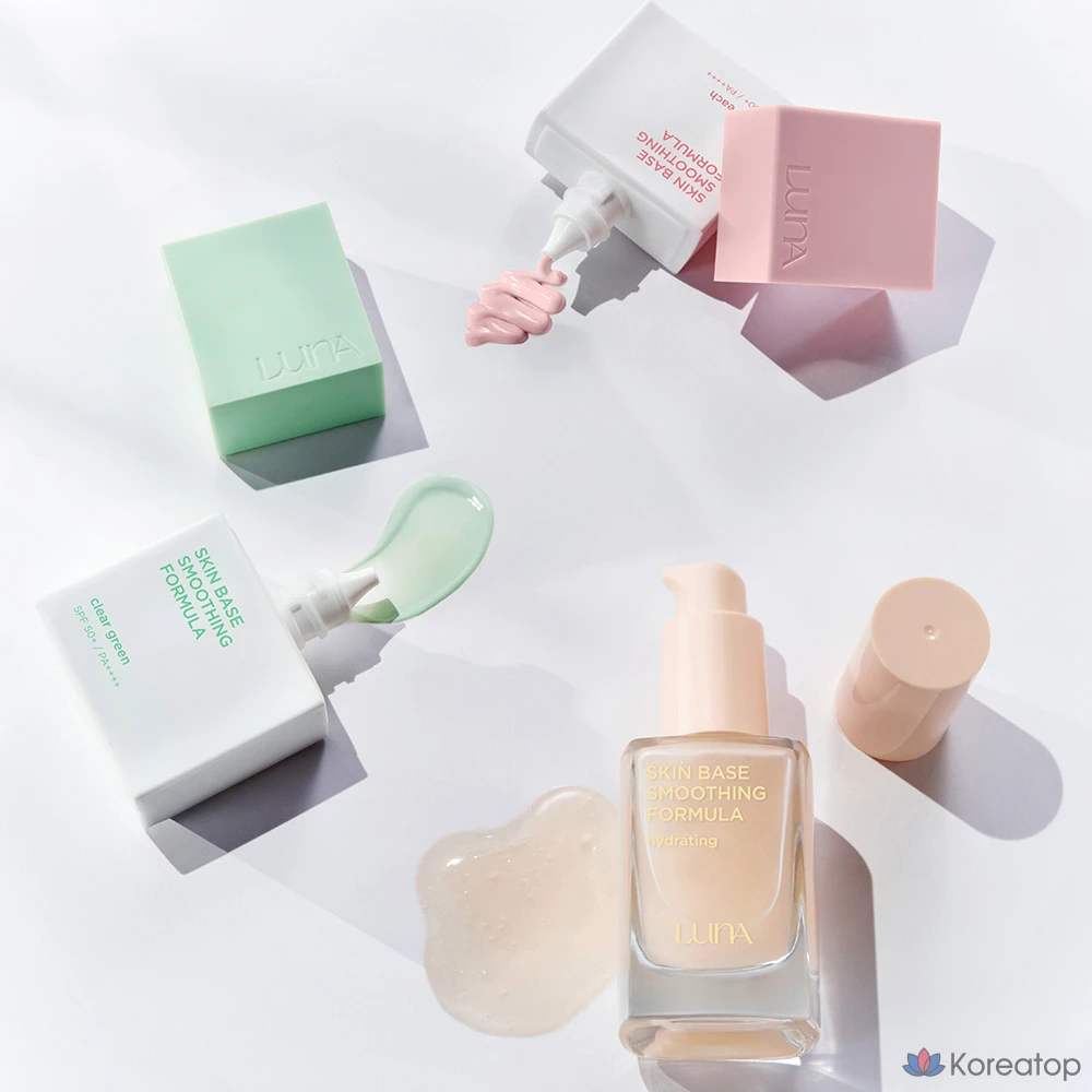 База под макияж Luna Smoothing Formula, 30 мл, светло-персиковый оттенок, 1 шт.