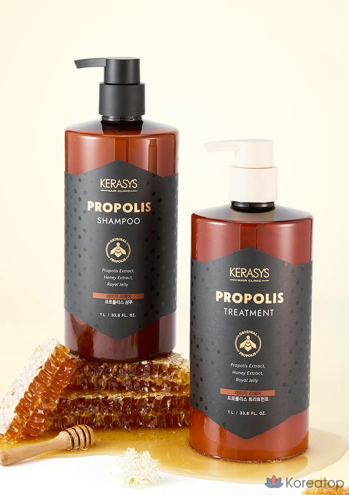 Средство для восстановления повреждений KeraSys Propolis, 1 л, 1 шт.
