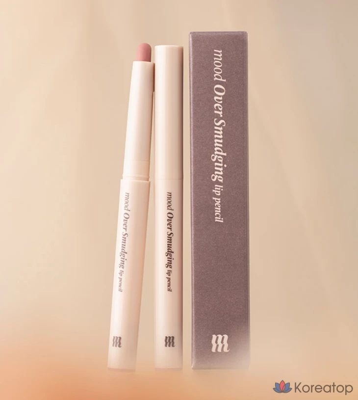 Карандаш для губ MERZY Mood Over Smudging Lip Pencil 0.9g, ML2 Low Pink, 1 шт., фото 2