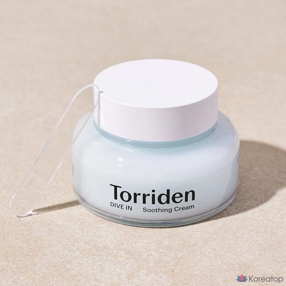 Набор для ухода Torriden Dive-In Low Molecular Hyaluronic Acid Soothing Cream (100 мл + 20 мл), 1 шт.
