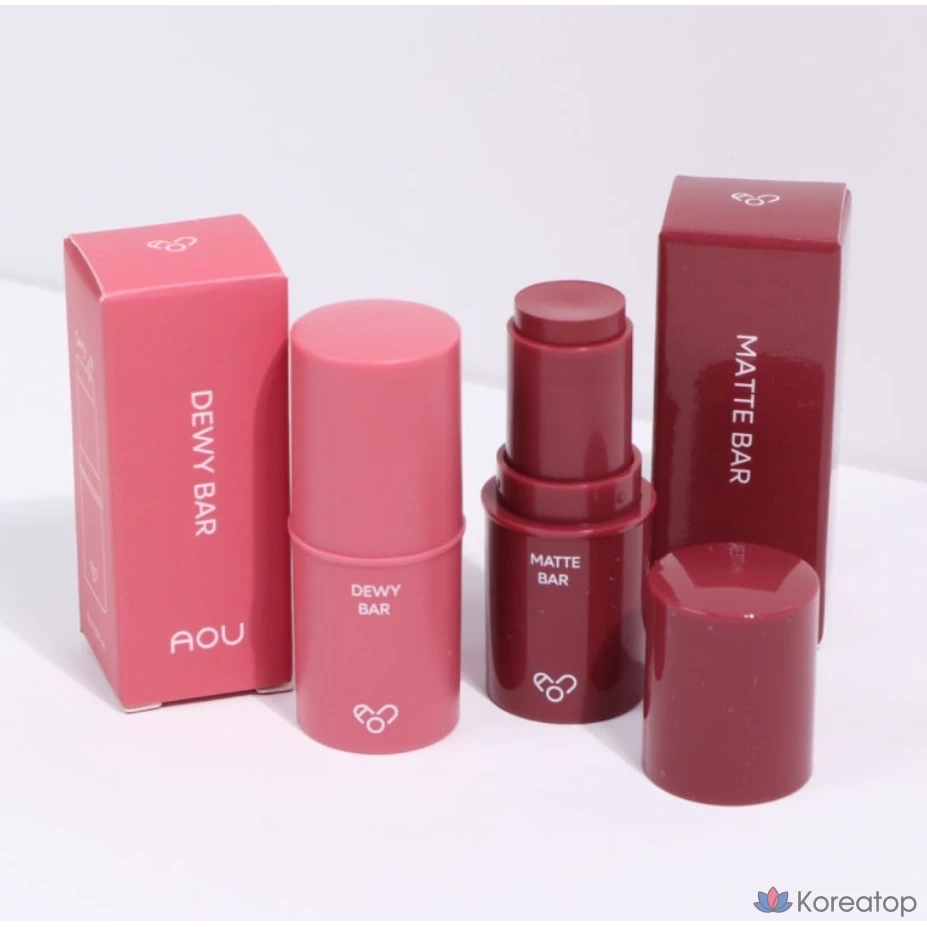 A O U A O U Lip Stick Bar, 1 шт., DEWY BAR Matte Bar 02 Mulmulba, фото 3