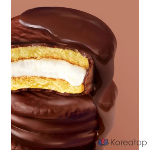 Шоколадные пирожные Lotte Zero Choco Pie, 336 г
