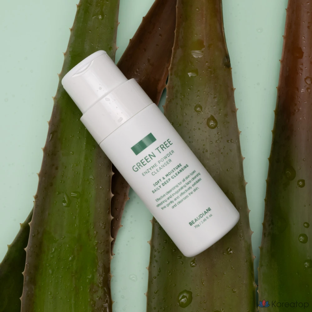 Очищающая пудра Beaudiani Green Tree Enzyme Powder Cleanser, 1 шт., 70 г