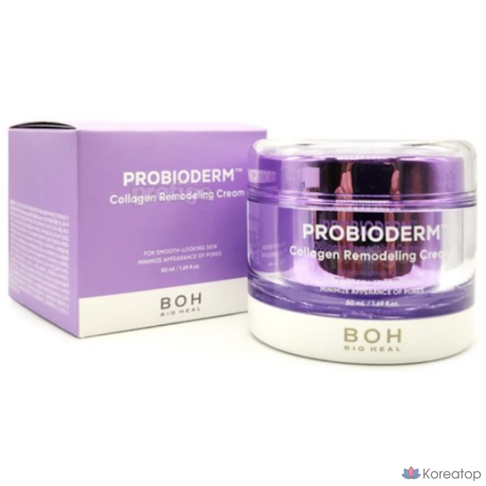 Крем для восстановления кожи Bioheal Probioderm с коллагеном для сужения пор / BIO HEAL PROBIODERM Collagen Remodeling Cream, 50 мл, 1 шт.
