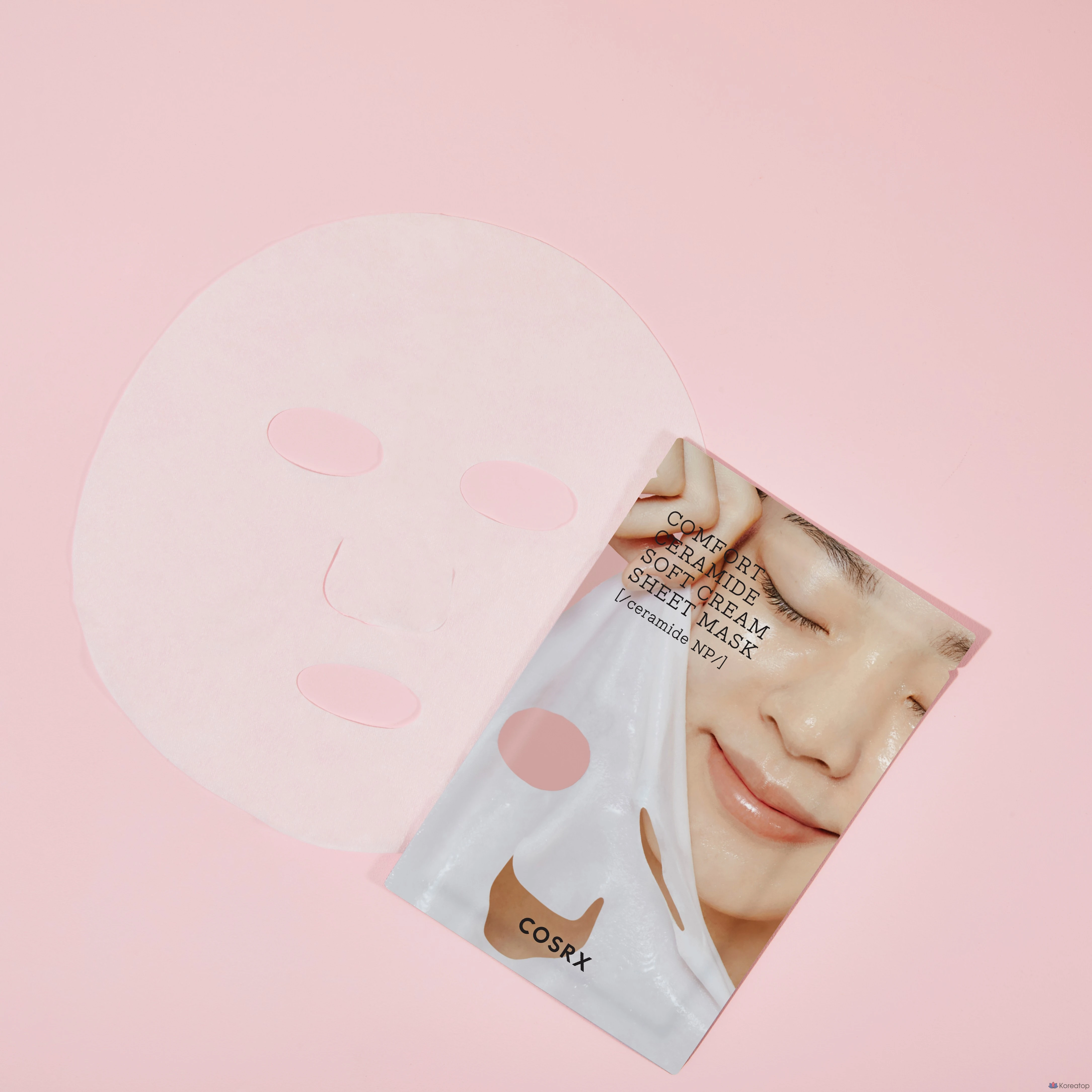 Тканевая маска-салфетка COSRX Balanced Comfort Ceramide Soft Cream, 26 мл, 1 упаковка, 5 шт., фото 2