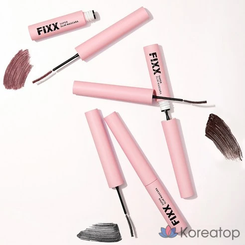 Тушь для ресниц So Natural Super Fix Slim оттенок 01 Deep Ash Black