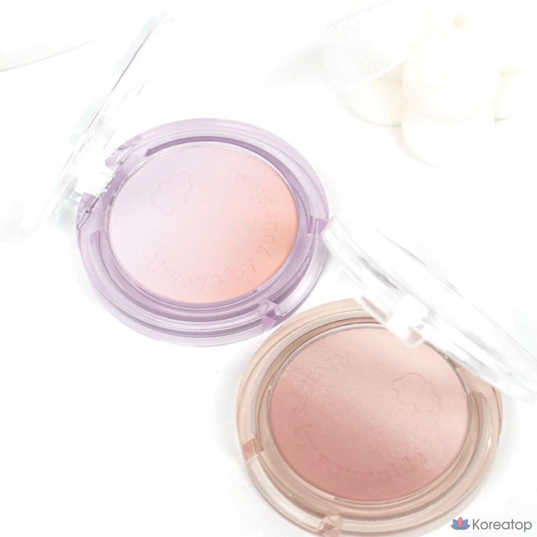 Peripera Clearly Tinted Custom Cheek, освежающие и яркие прозрачные румяна, оттенок 04 Refreshing Tok Tok Coral, 42 г, 1 шт., фото 2