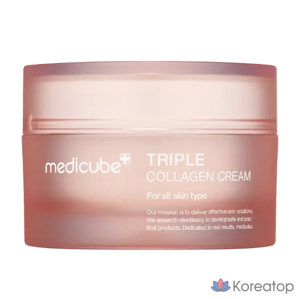 Гель-крем Medicube Real Collagen с лиофилизированным коллагеном для сияющей кожи, 50 мл, 1 шт.