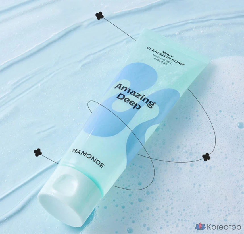 Очищающая пенка для лица Mamonde Amazing Deep Mint, 120 мл, 1 шт.