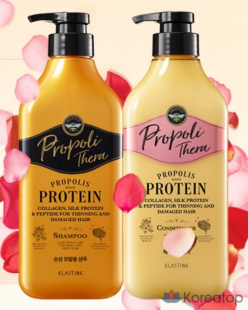 Шампунь Elastine Propolitera For Dry & Damaged Hair, 500 мл, 1 шт.
