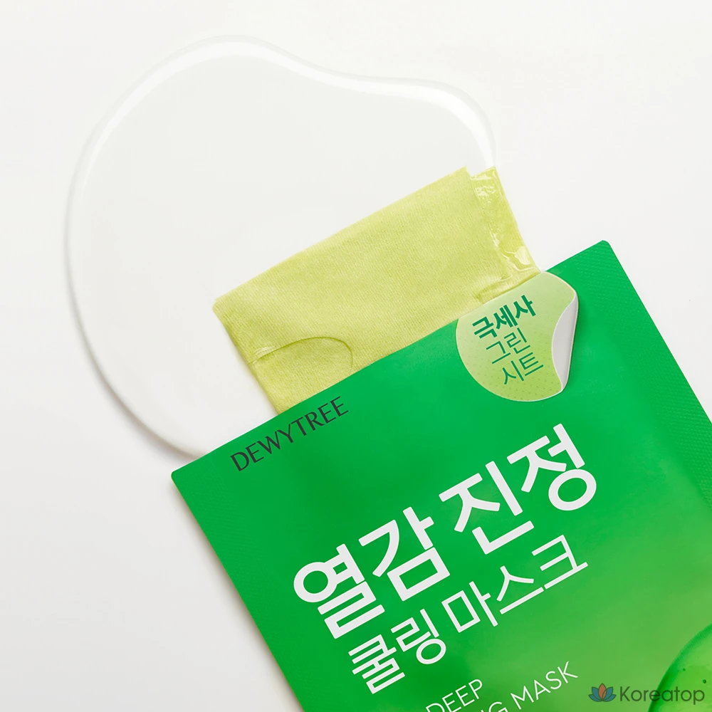 Тканевая маска для лица Dewytree AC Deep Calming Mask, 60 шт.